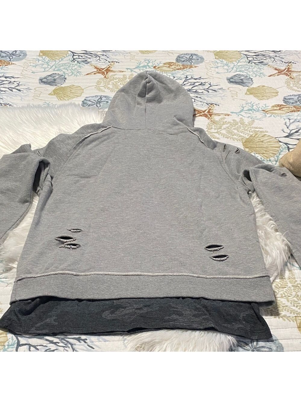 Generation Love Heather Gray Hoodie unisex - Picture 8 of 9
